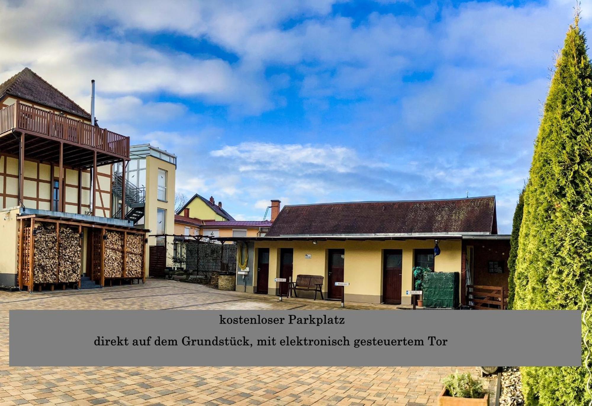 Ferienwohnung Auszeit Am Kurpark Bad Berka - Balkon - Ruhige Lage- Gratis Parkplatz & Wlan Exterior photo